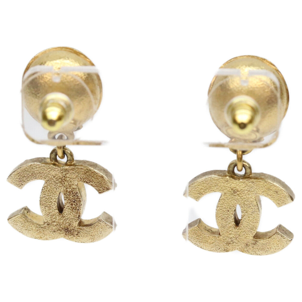 CHANEL Authentic Pink Pearl Logo Earrings - Picture 3 of 7